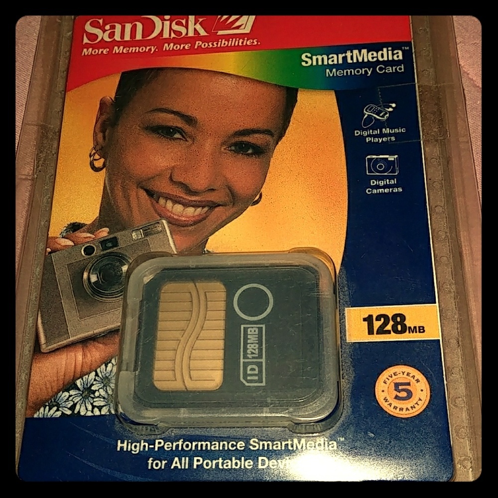 NWOT SanDisk 128 3.3 Memory Card